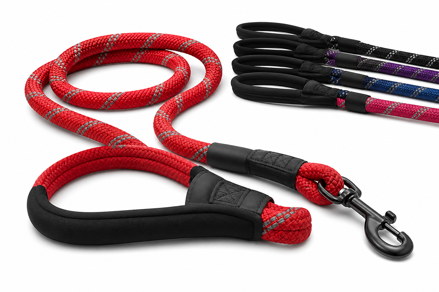 Explosion-Proof Reflective Pet Leash Dog Rope for Medium Large Dogs Factory Wholesale image 4