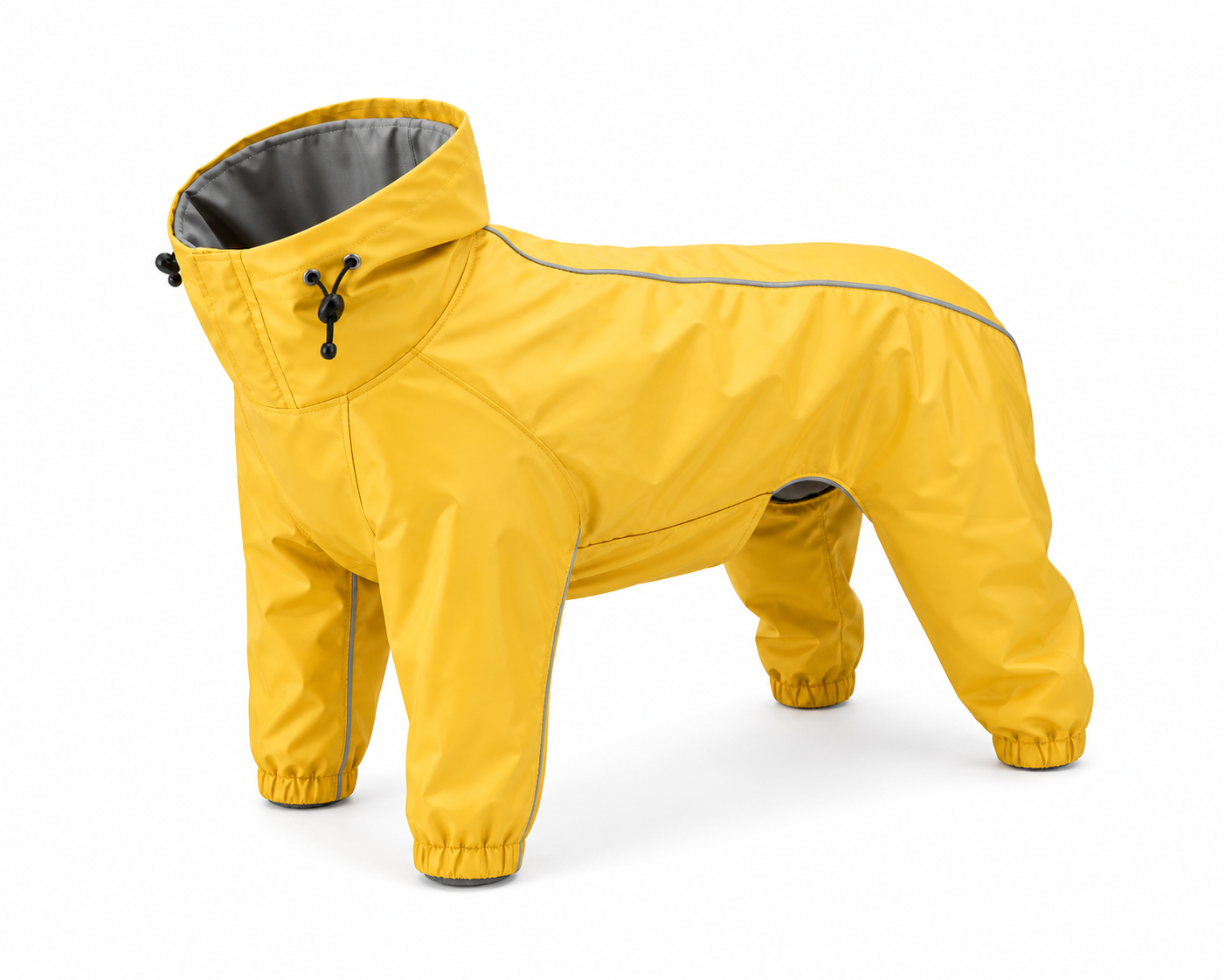 Waterproof Full-Body Dog Raincoat - Protective Jumpsuit for Medium Large Dogs