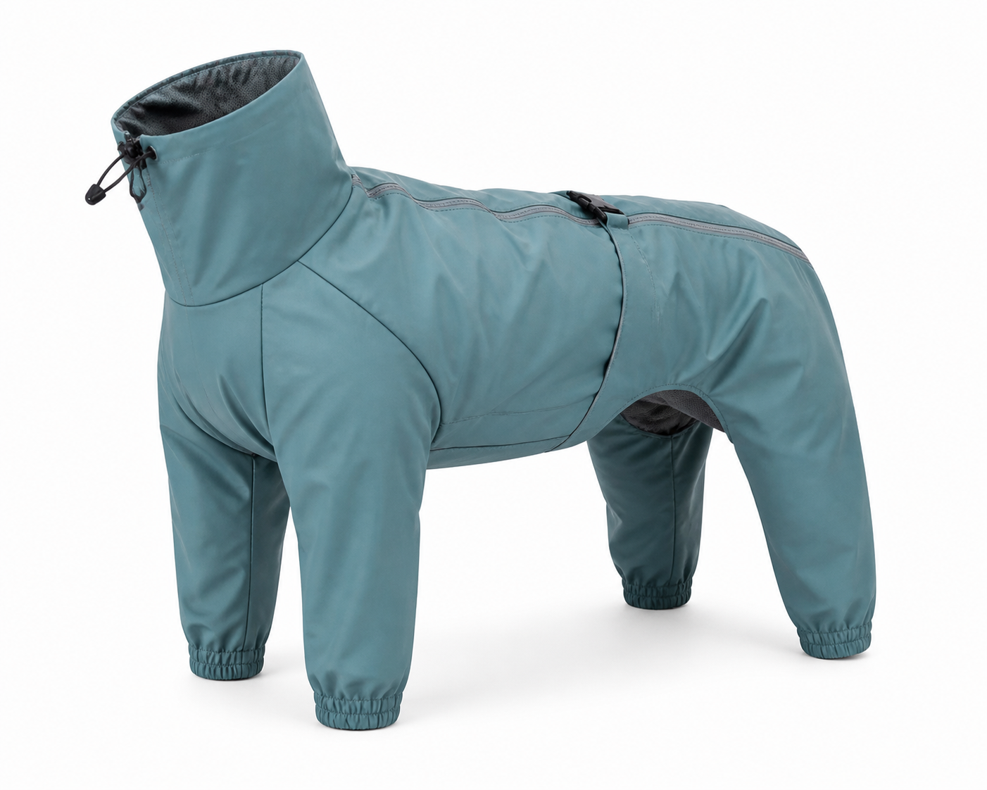 Waterproof Full-Body Dog Raincoat - Protective Jumpsuit for Medium Large Dogs image 3