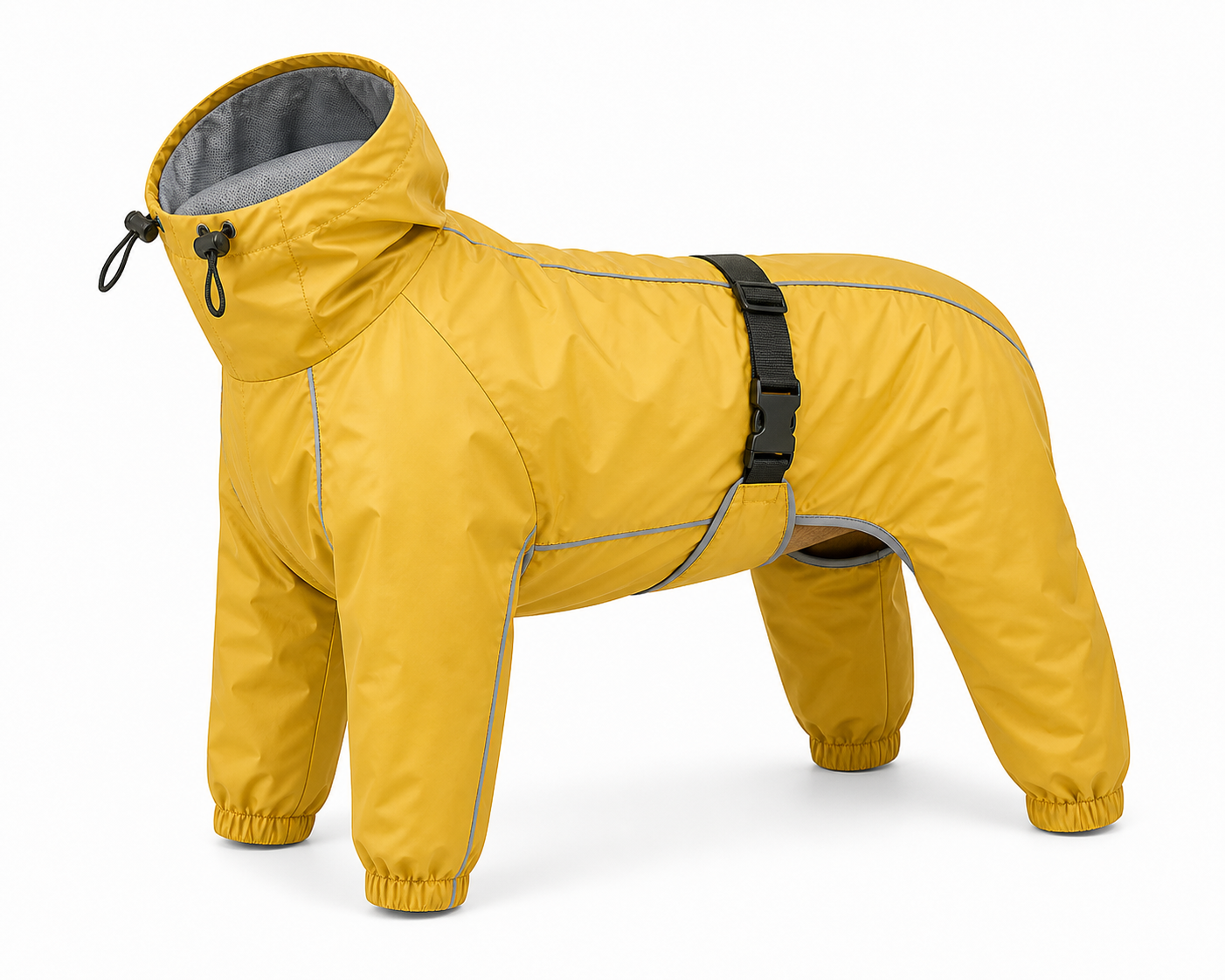 Waterproof Full-Body Dog Raincoat - Protective Jumpsuit for Medium Large Dogs image 5