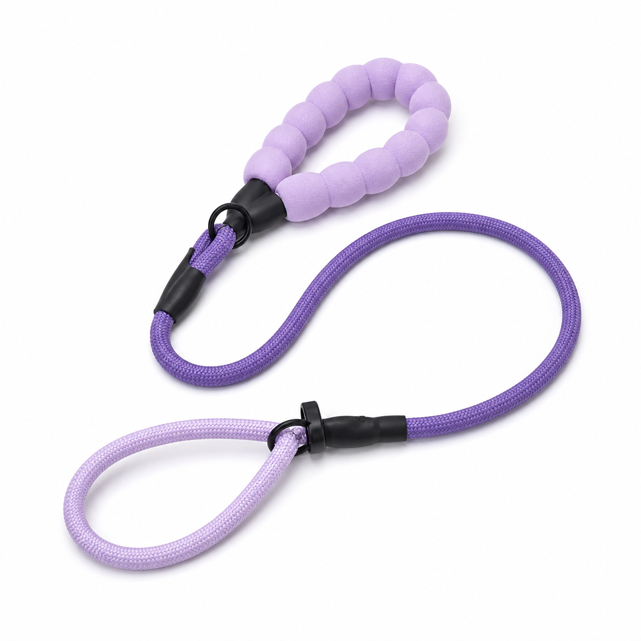 Crossbody Bubble Cotton Dog Leash - Cloud-Soft P-Rope for Small Medium Dogs