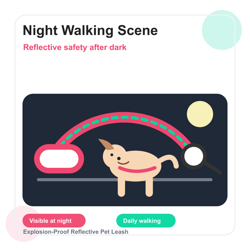 Night Walking Scene