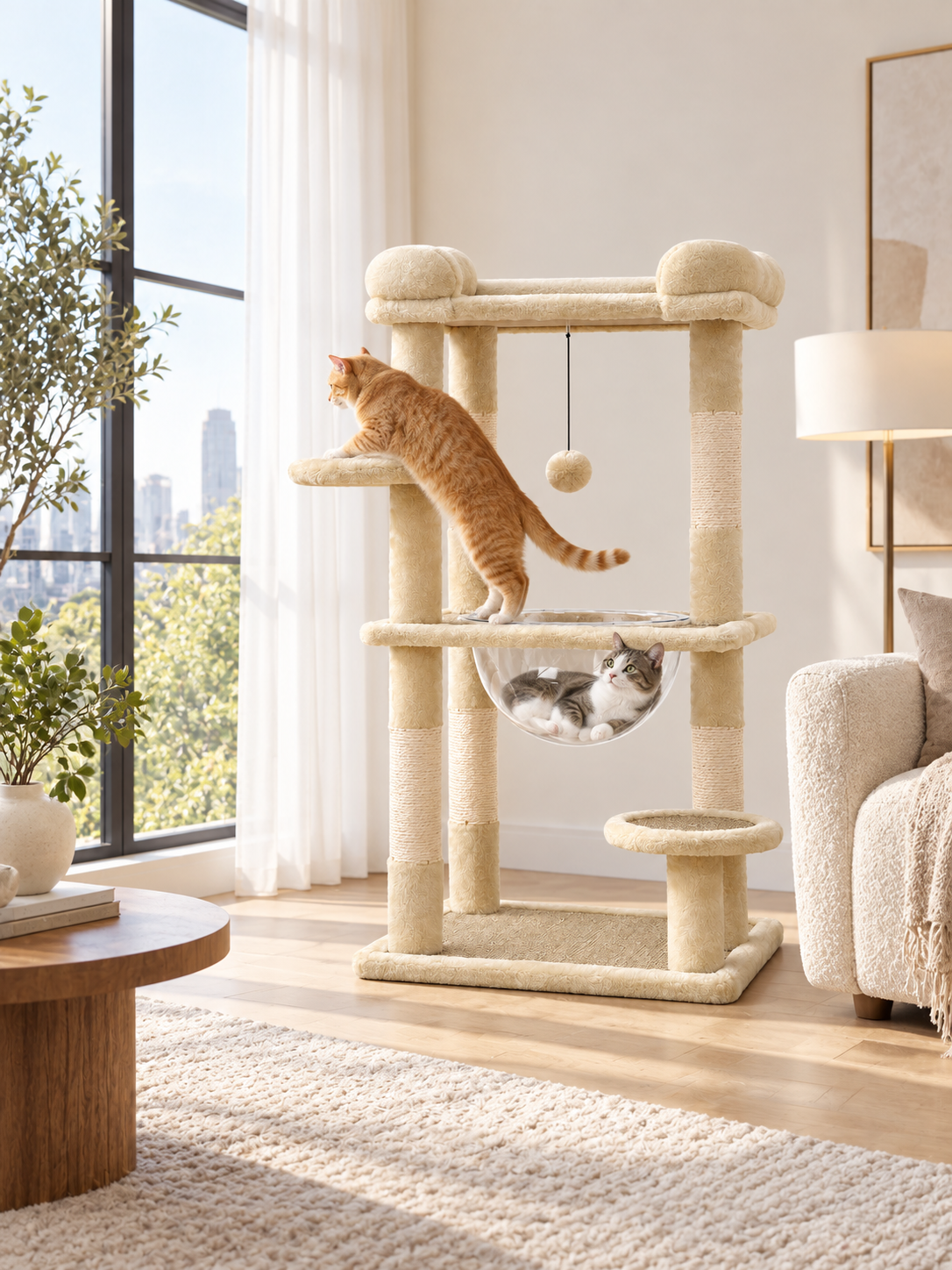 Multi-Level Cat Tree Use-Case Guide: Climbing, Scratching, and Lounging in Small Spaces
