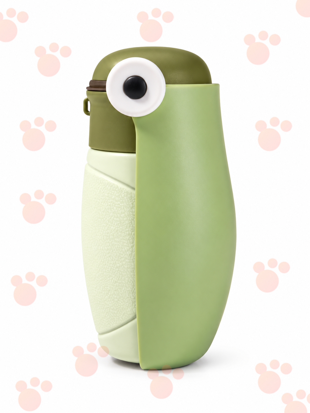 480ml Portable Dog Water Bottle with Foldable Drinking Bowl | Leak-Resistant Travel Pet Dispenser image 5